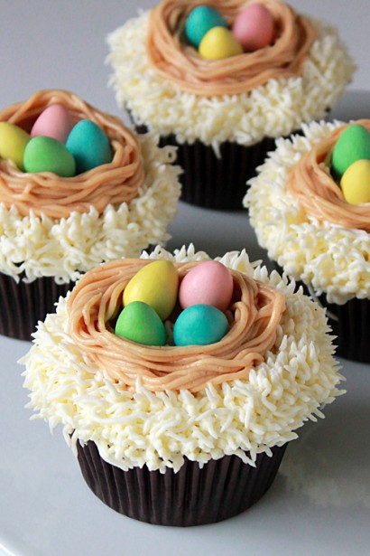 Easter Egg Nest Cupcakes | Tasty Kitchen: A Happy Recipe Community!