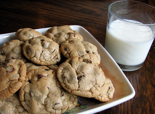 the softest chocolate chip cookies
