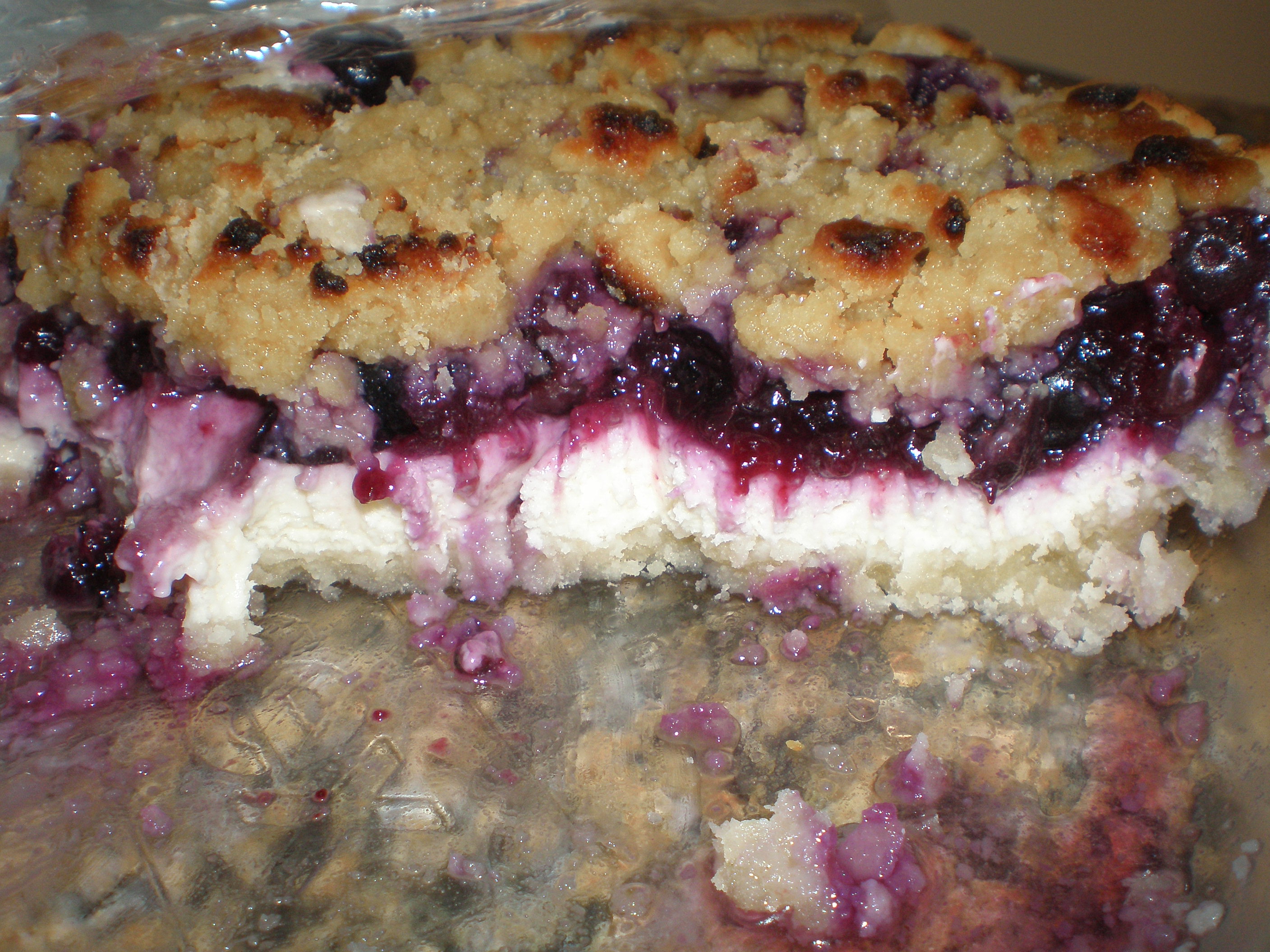 amazing blueberry cream cheese pie~