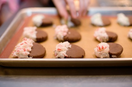 Chocolate Candy Cane Cookies | The Pioneer Woman