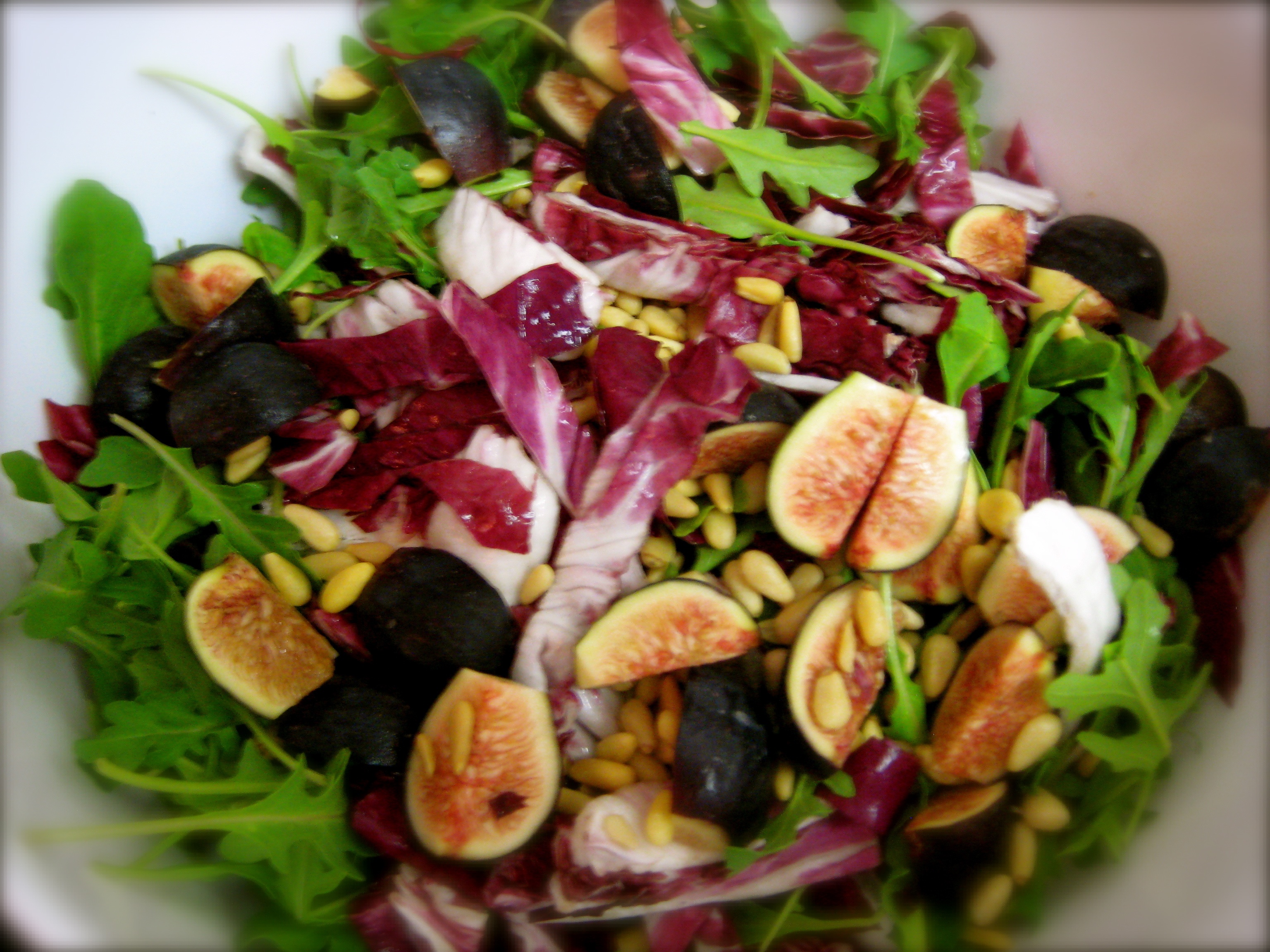 fig & arugula salad