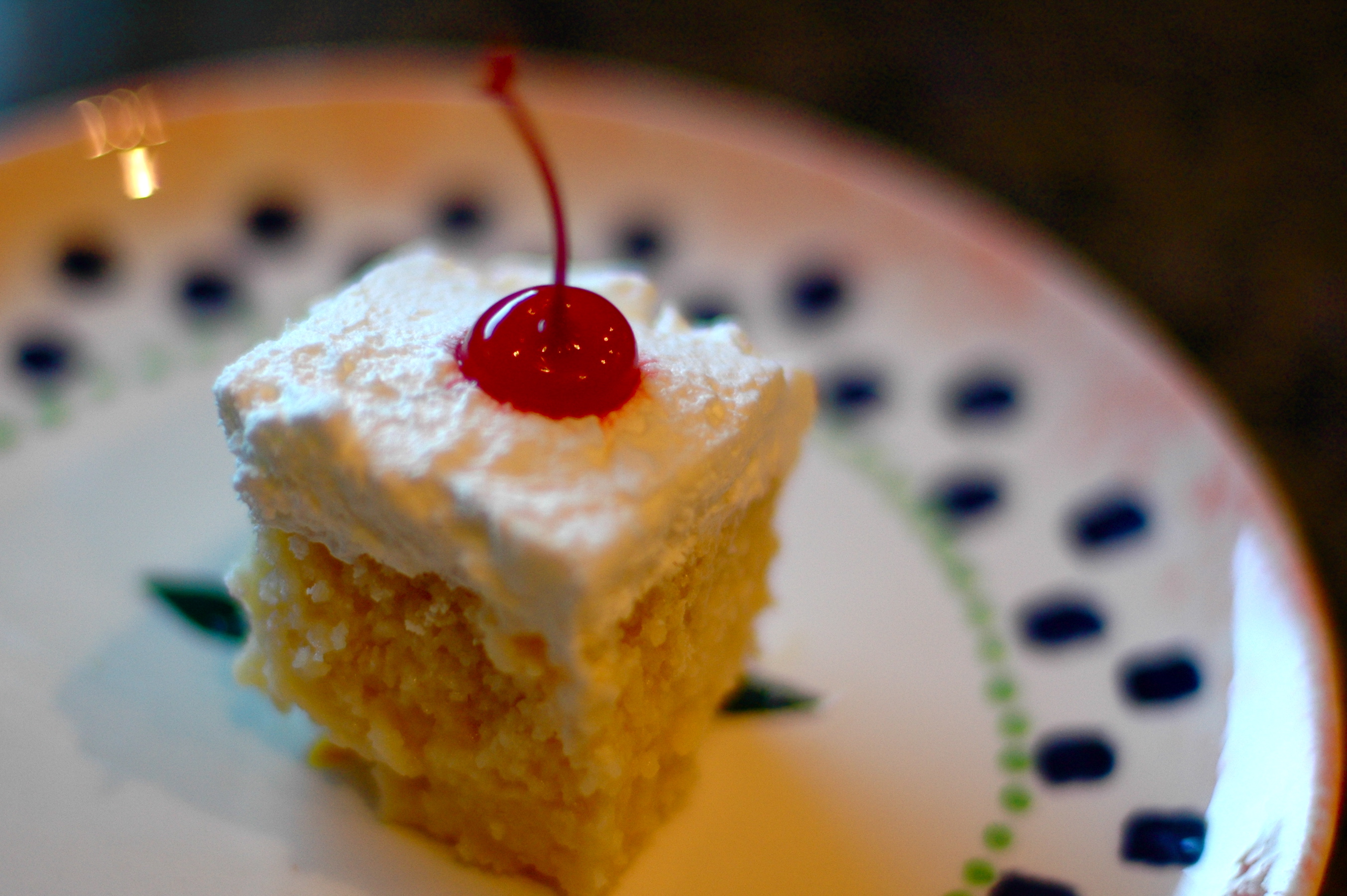 Tres Leches is a traditional cake from Mexico. 