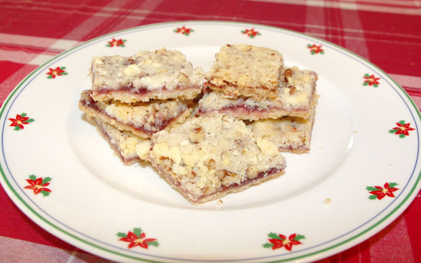 raspberry bars to die for!