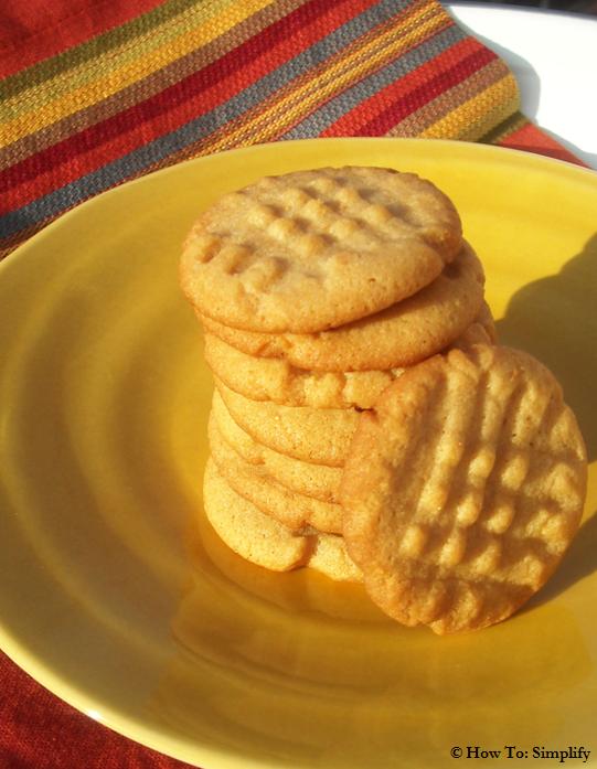 old-fashioned peanut butter cookies