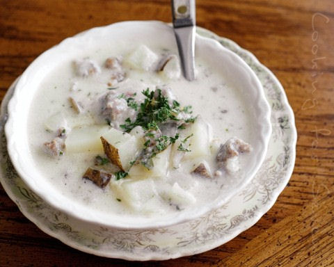 sausage & potato soup