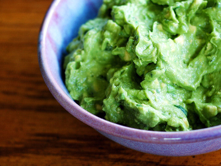 perfectly simple guacamole