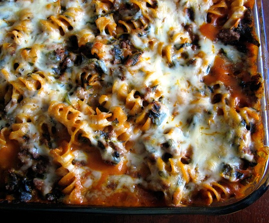 Beef and Spinach Pasta Bake | Tasty Kitchen: A Happy Recipe Community!