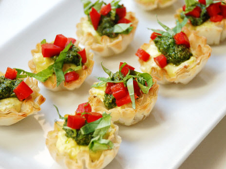 Pesto Cheese Phyllo Bites | Tasty Kitchen: A Happy Recipe Community!