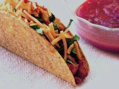 healthy chicken tacos
