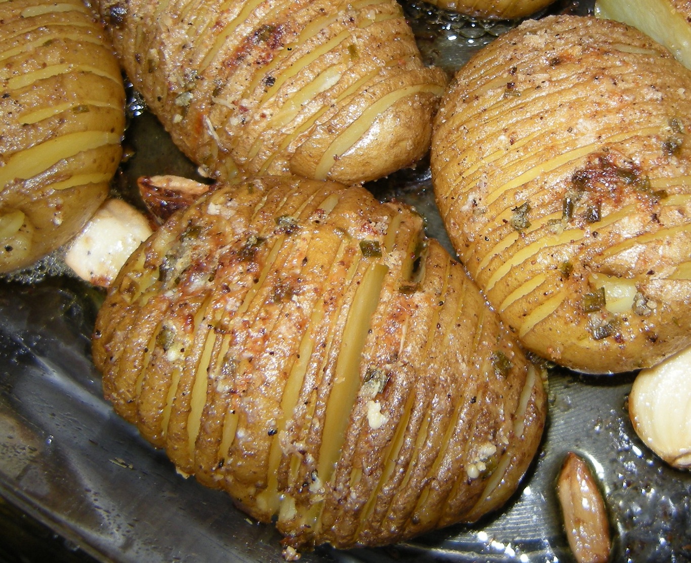 Garlicky Hasselback Potatoes | Tasty Kitchen: A Happy Recipe Community!