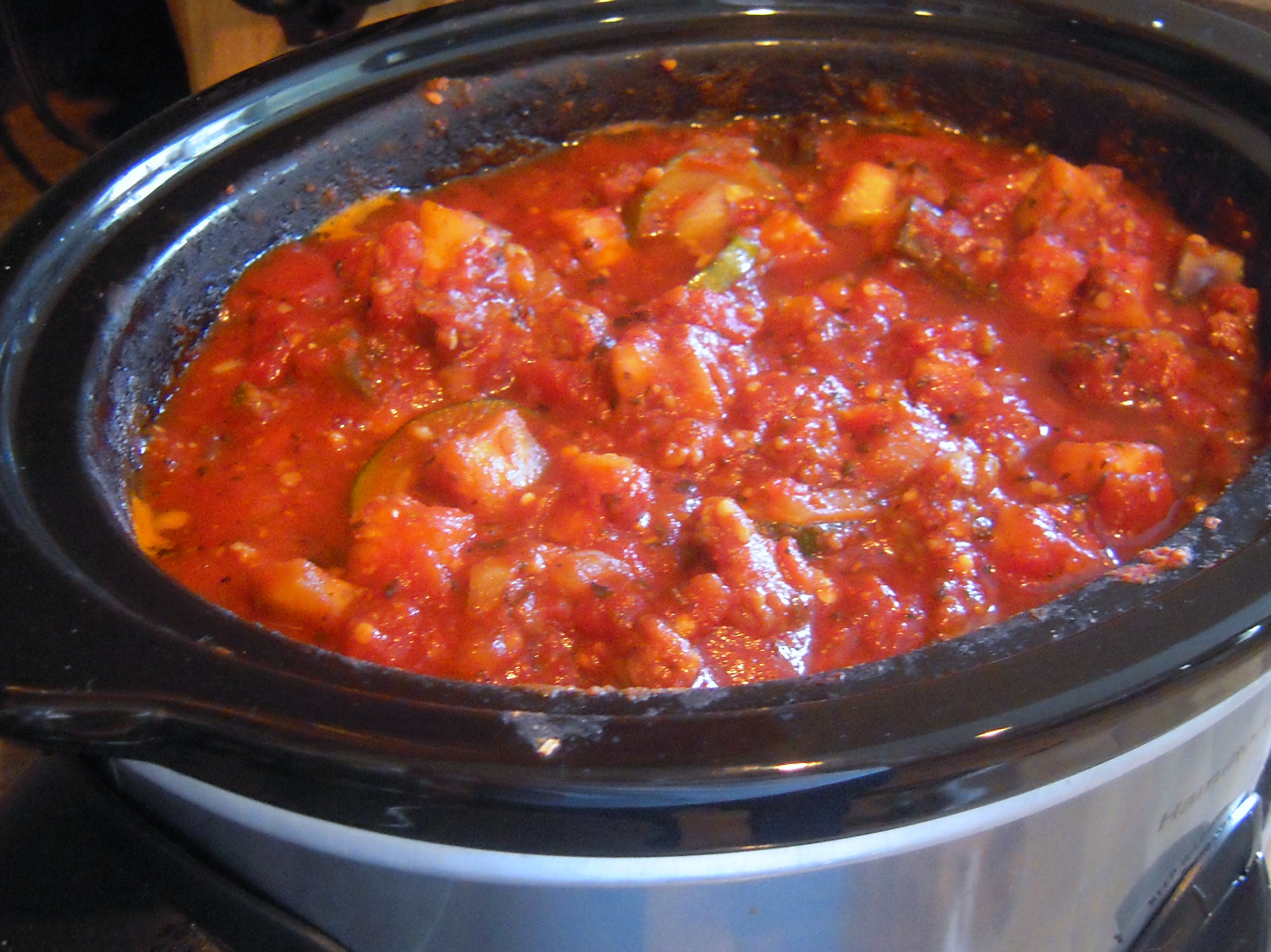 slow-cooker spaghetti sauce