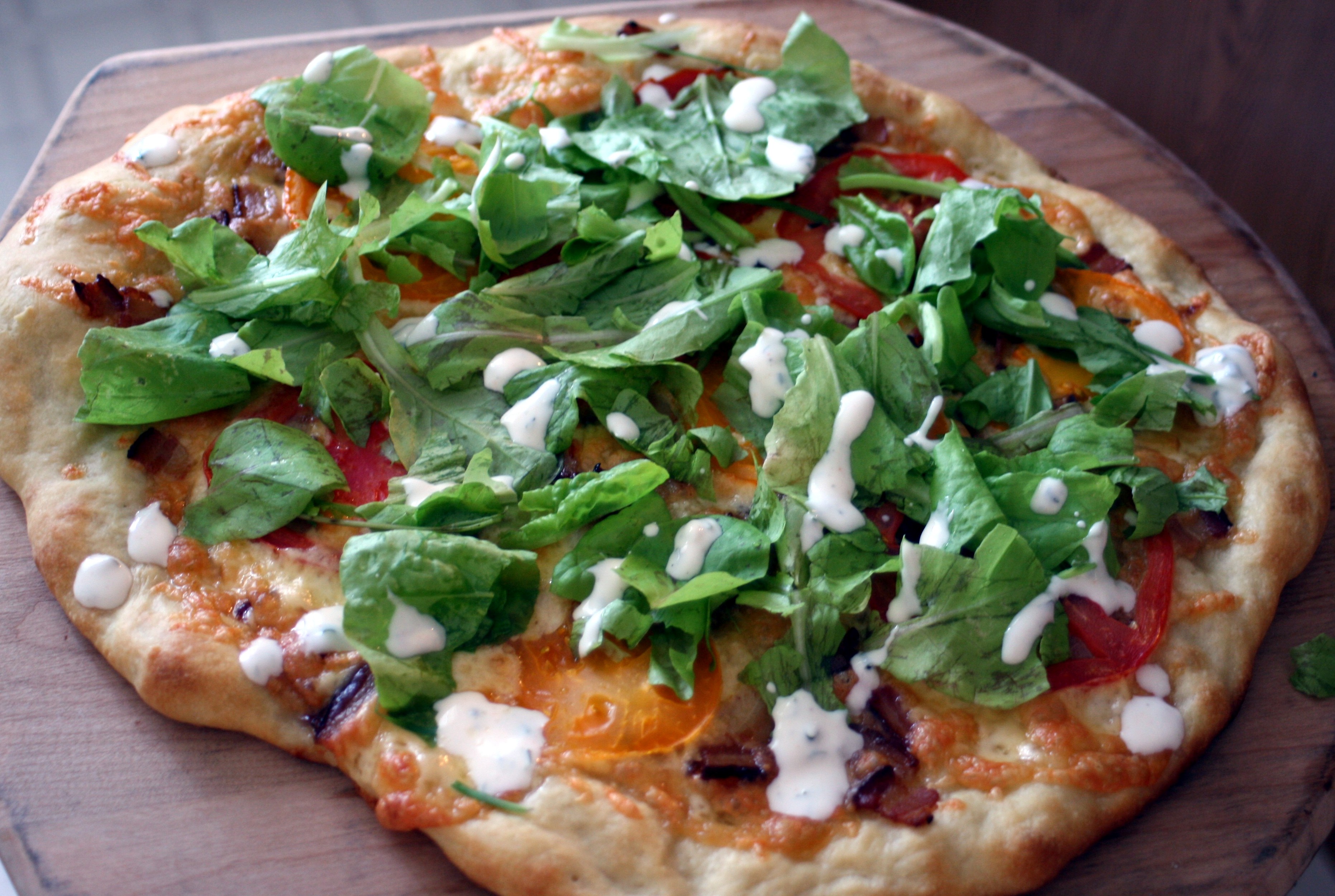 Bacon, Lettuce, and Tomato Pizza Tasty Kitchen A Happy Recipe Community!
