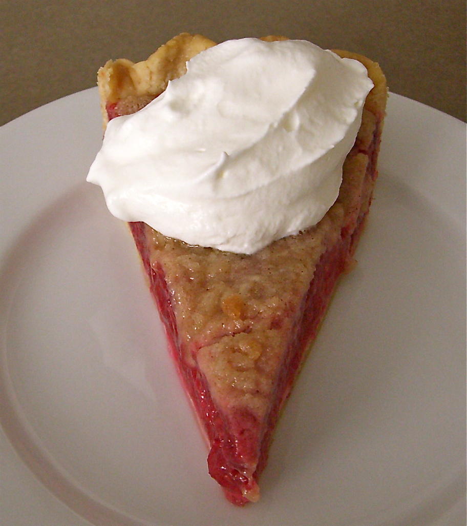 raspberry cobbler pie