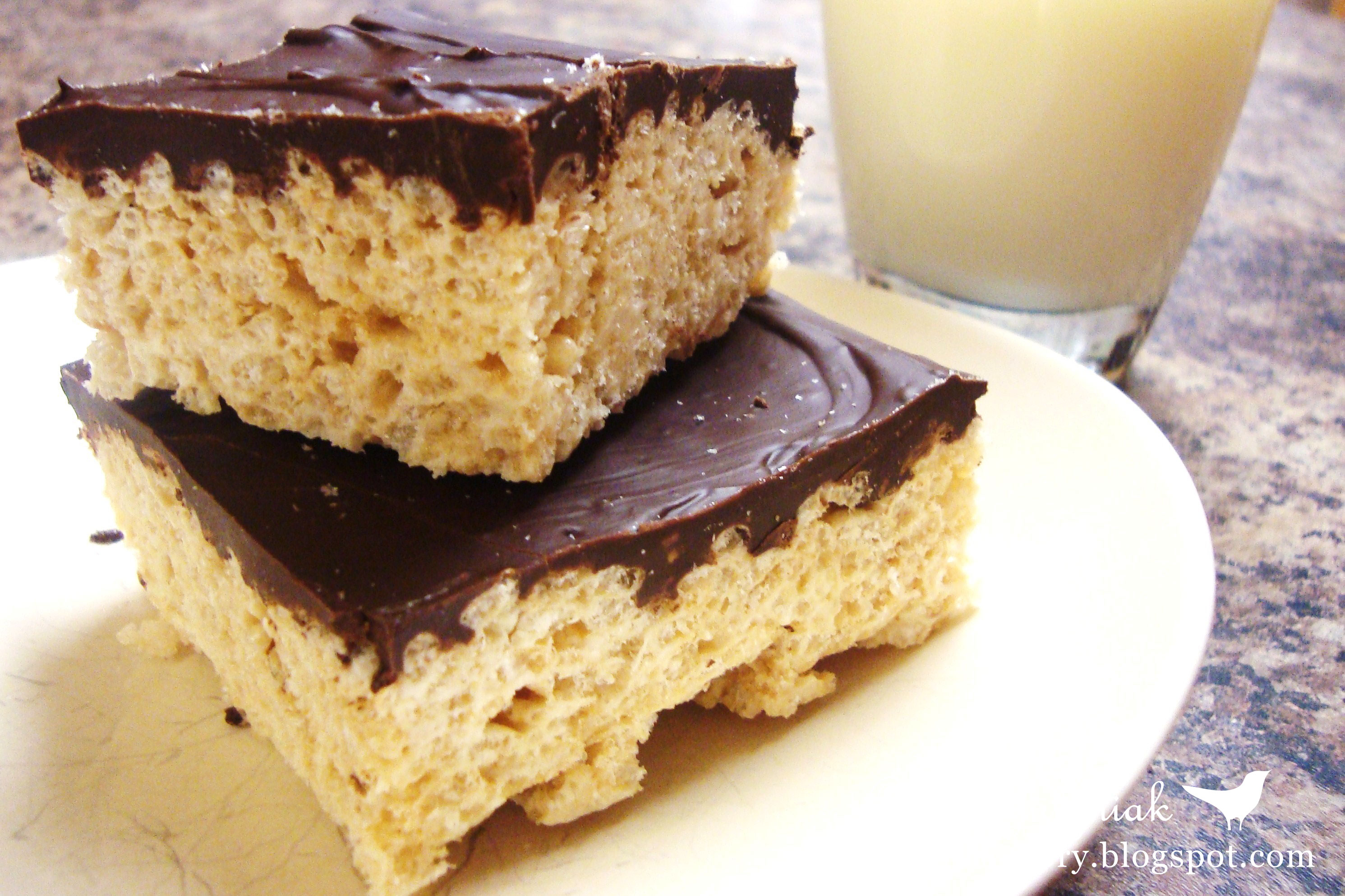 Chocolate Peanut Butter Krispie Cake | Tasty Kitchen: A Happy Recipe ...