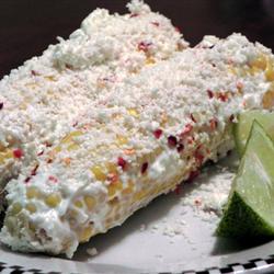 Elotes con Crema y Queso (Corn with Sour Cream & Cheese) | Tasty Kitchen: A  Happy Recipe Community!