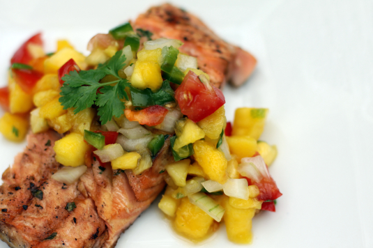 Grilled Pineapple-Mango Salmon | Tasty Kitchen: A Happy Recipe Community!