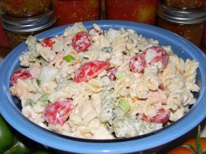 overnight italian pasta salad