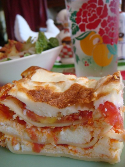 Cheesy Fresh Tomato Lasagna | Tasty Kitchen: A Happy Recipe Community!