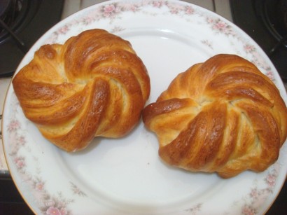homemade “flower” bread