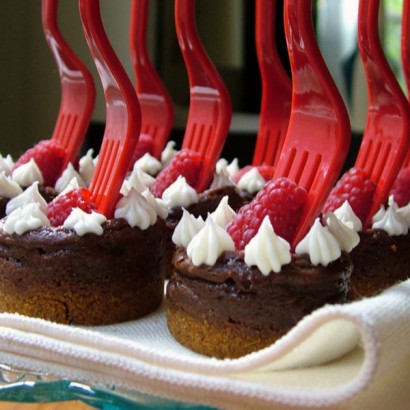 Mini Chocolate Cheesecake Appetizers | Tasty Kitchen: A Happy Recipe ...