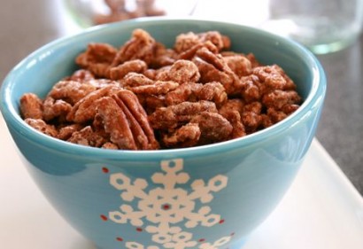 spiced-sugary pecans