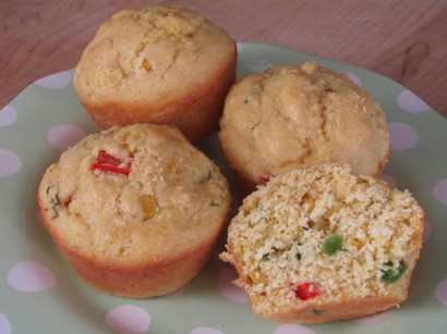 zesty jalapeno corn muffins
