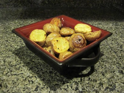 roasted petite potatoes