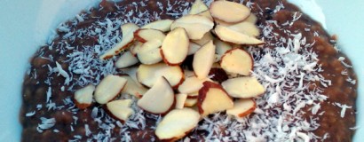 slow cooker almond joy oatmeal – the oatmeal of love