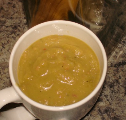 mom’s split pea soup