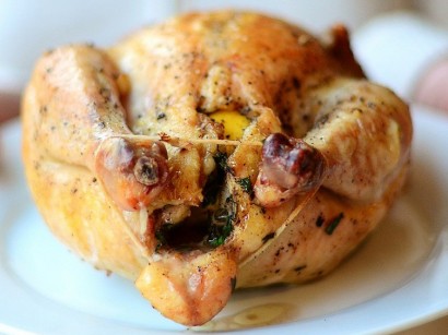 lemon & herb roasted chicken