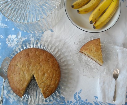 the vintage recipe project: banana cake