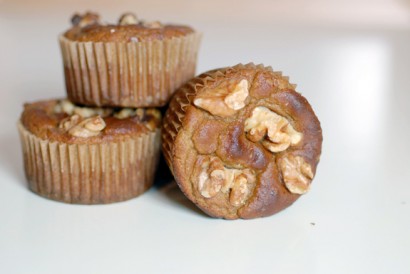 banana walnut muffins