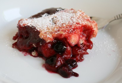 Cherry Blueberry Cornmeal Buckle | Tasty Kitchen: A Happy Recipe Community!