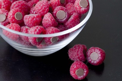 raspberry sweets