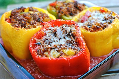 stuffed peppers, baby!