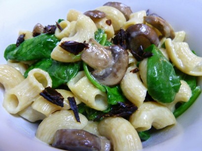 Mascarpone Pasta with Spinach and Mushrooms | Tasty Kitchen: A Happy Recipe  Community!