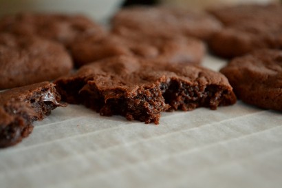 brownie cookies (four chocolates)