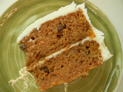 Best carrot cake with cream cheese frosting