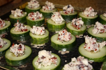 Greek Cucumber Bites | Tasty Kitchen: A Happy Recipe Community!