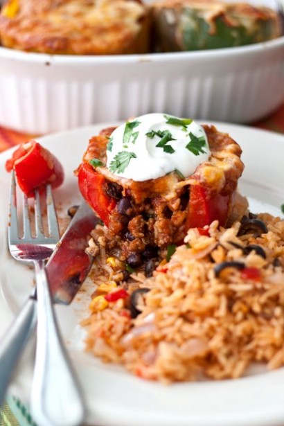 Taco Stuffed Peppers | Tasty Kitchen: A Happy Recipe Community!