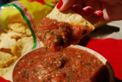 5-minute restaurant style salsa