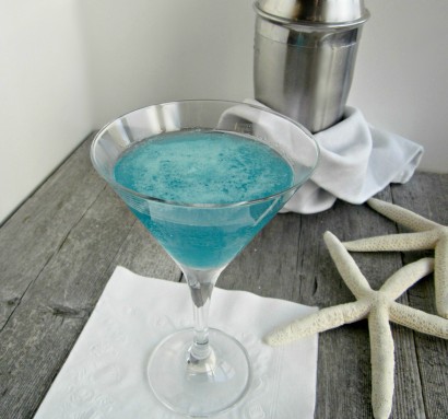 deep blue sea martini