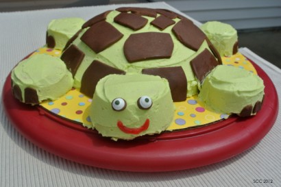Chocolate Turtle Poke Cake - Mom Loves Baking