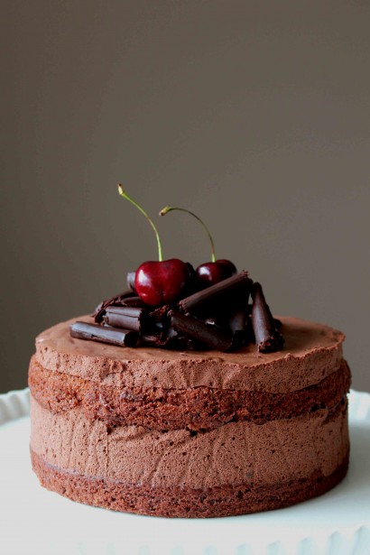 Chocolate Mousse Cake Filling: Simple Recipe from Scratch - Chelsweets