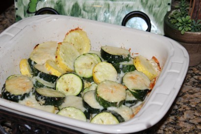 baked zucchini and squash