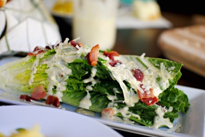 caesar romaine “wedge” salad