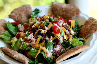 Chicken And Quinoa Taco Salad 