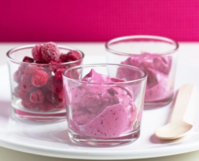 Instant Raspberry Frozen Yogurt | Tasty Kitchen: A Happy Recipe Community!