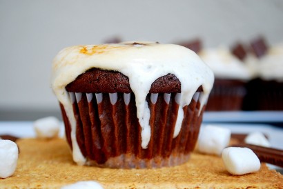 s’mores cupcakes