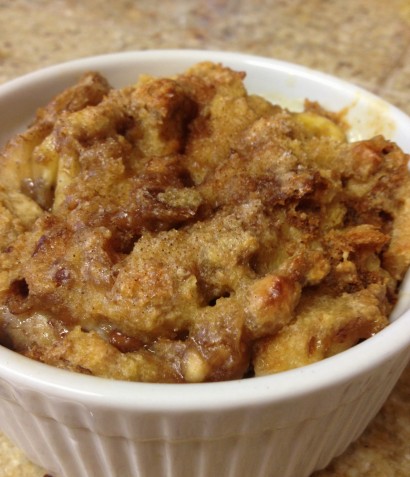 Peanut Butter Banana Bread Pudding for One | Tasty Kitchen: A Happy ...